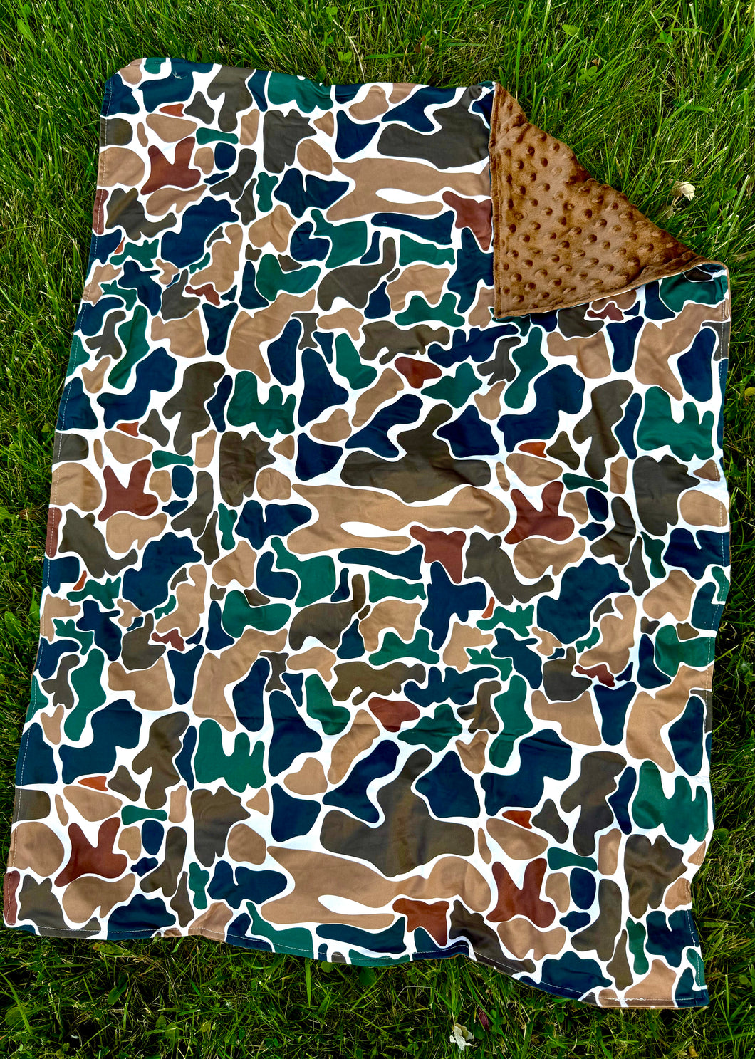 Duck Camo Baby Blanket