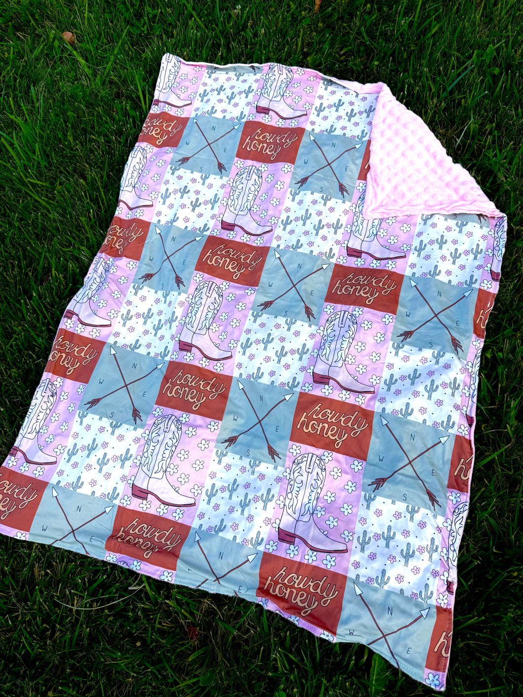 Howdy Honey Baby Blanket