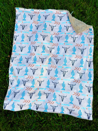 Wild and Wanted Baby Blanket