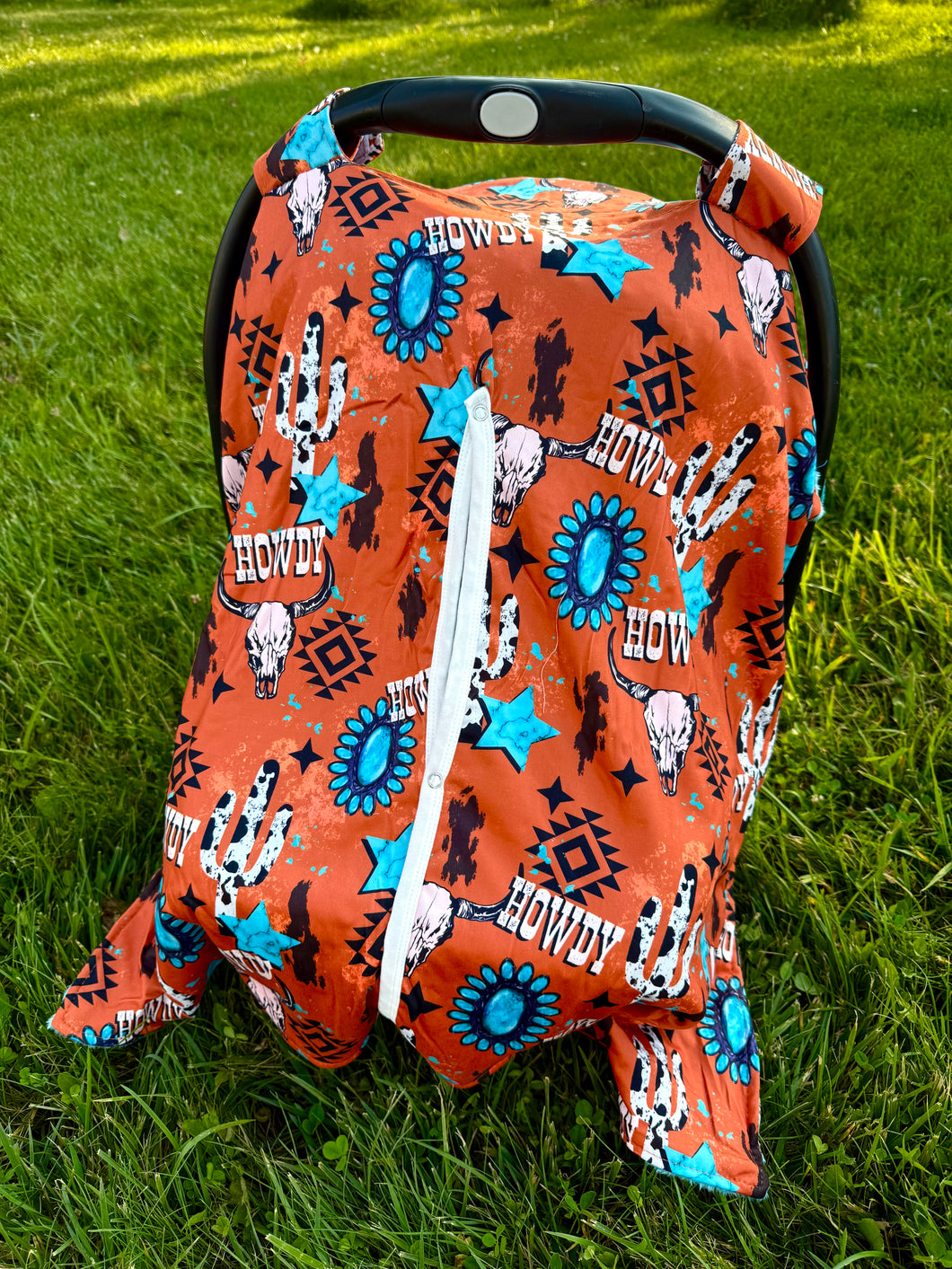 Howdy Carseat Cover
