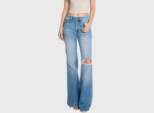 Petra High Rise Distressed Jean