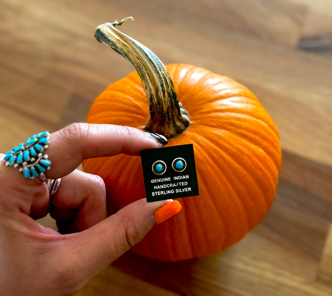 Simple Turquoise Studs