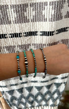 Load image into Gallery viewer, Turquoise and Pearl Bracelets