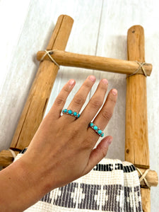 Turquoise Eternity Bands