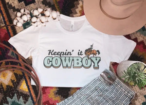 Keepin It Cowboy Tee