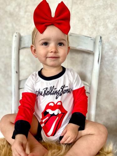 Rolling Stones Baby Romper